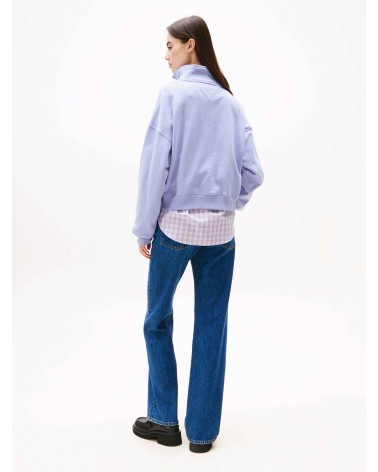 SUDADERA OVERSIZE MEDIA CREMALLERA TOMMY JEANS