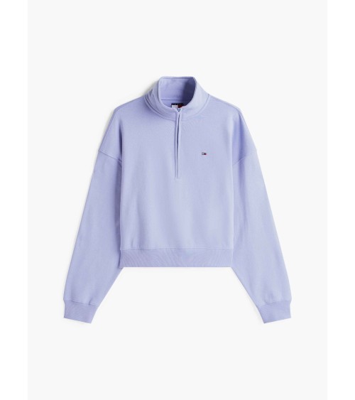 SUDADERA OVERSIZE MEDIA CREMALLERA TOMMY JEANS