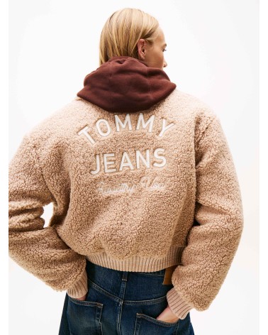 CAZADORA BOMBER DE BORREGUILLO TOMMY JEANS