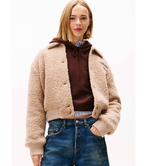 CAZADORA BOMBER DE BORREGUILLO TOMMY JEANS