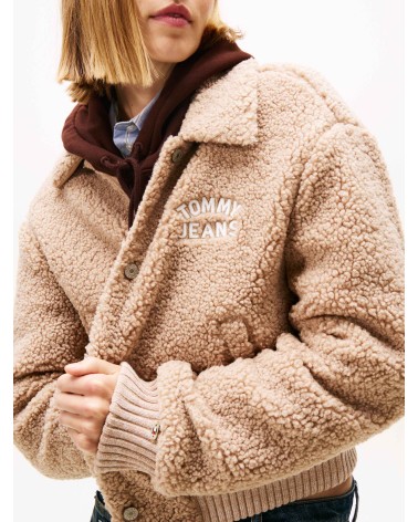 CAZADORA BOMBER DE BORREGUILLO TOMMY JEANS
