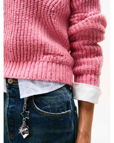 JERSEY DE PUNTO CON VIGORÉ DE TOMMY JEANS