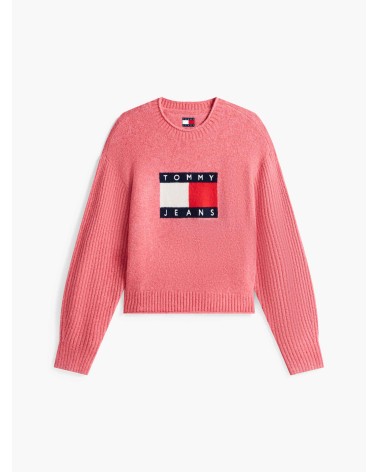 JERSEY OVERSIZE DE PUNTO JASPEADO TOMMY JEANS