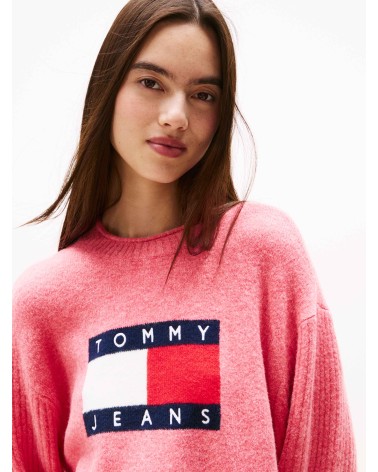 JERSEY OVERSIZE DE PUNTO JASPEADO TOMMY JEANS