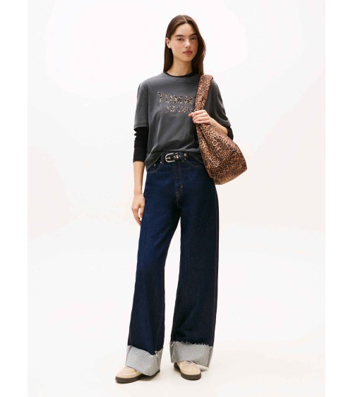 CAMISETA CON LOGO ANIMAL PRINT TOMMY JEANS