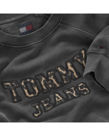 SUDADERA OVERSIZE LOGO ANIMAL PRINT TOMMY JEANS