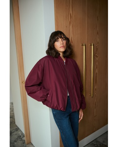 BOMBER OVERSIZE LIGERAMENTE ACOLCHADA KALORENA DE KAFFE