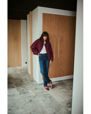 BOMBER OVERSIZE LIGERAMENTE ACOLCHADA KALORENA DE KAFFE