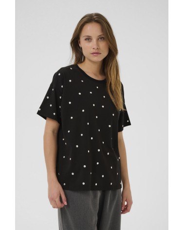CAMISETA OVERSIZE CON TACHUELAS KAHELEN DE KAFFE