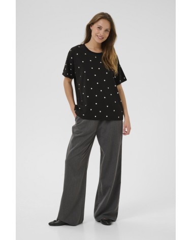 CAMISETA OVERSIZE CON TACHUELAS KAHELEN DE KAFFE