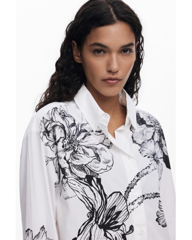 CAMISA OVERSIZE DISEÑO DE MR. CHRISTIAN LACROIX DE DESIGUAL