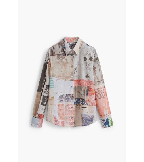 CAMISA ESTAMPADA PHOTOPOSTAL DESIGUAL