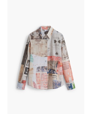 CAMISA ESTAMPADA PHOTOPOSTAL DESIGUAL