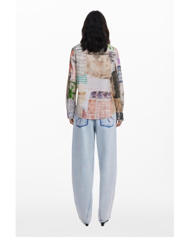 CAMISA ESTAMPADA PHOTOPOSTAL DESIGUAL
