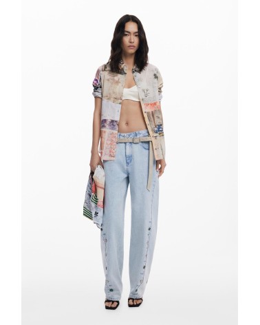 CAMISA ESTAMPADA PHOTOPOSTAL DESIGUAL