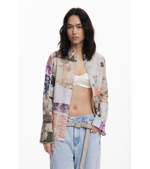CAMISA ESTAMPADA PHOTOPOSTAL DESIGUAL