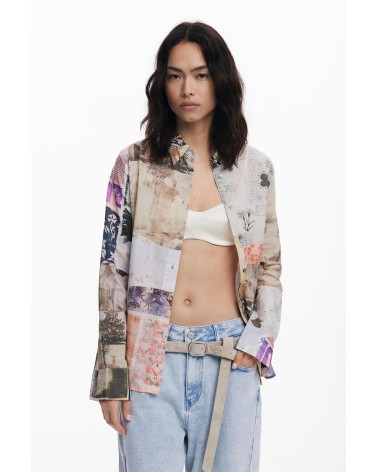 CAMISA ESTAMPADA PHOTOPOSTAL DESIGUAL