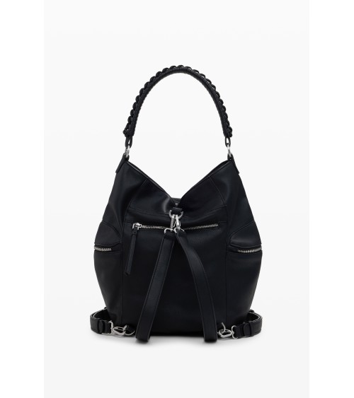 MOCHILA CONVERTIBLE A BOLSO HALF LOGO ARICA DESIGUAL