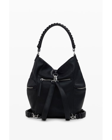 MOCHILA CONVERTIBLE A BOLSO HALF LOGO ARICA DESIGUAL