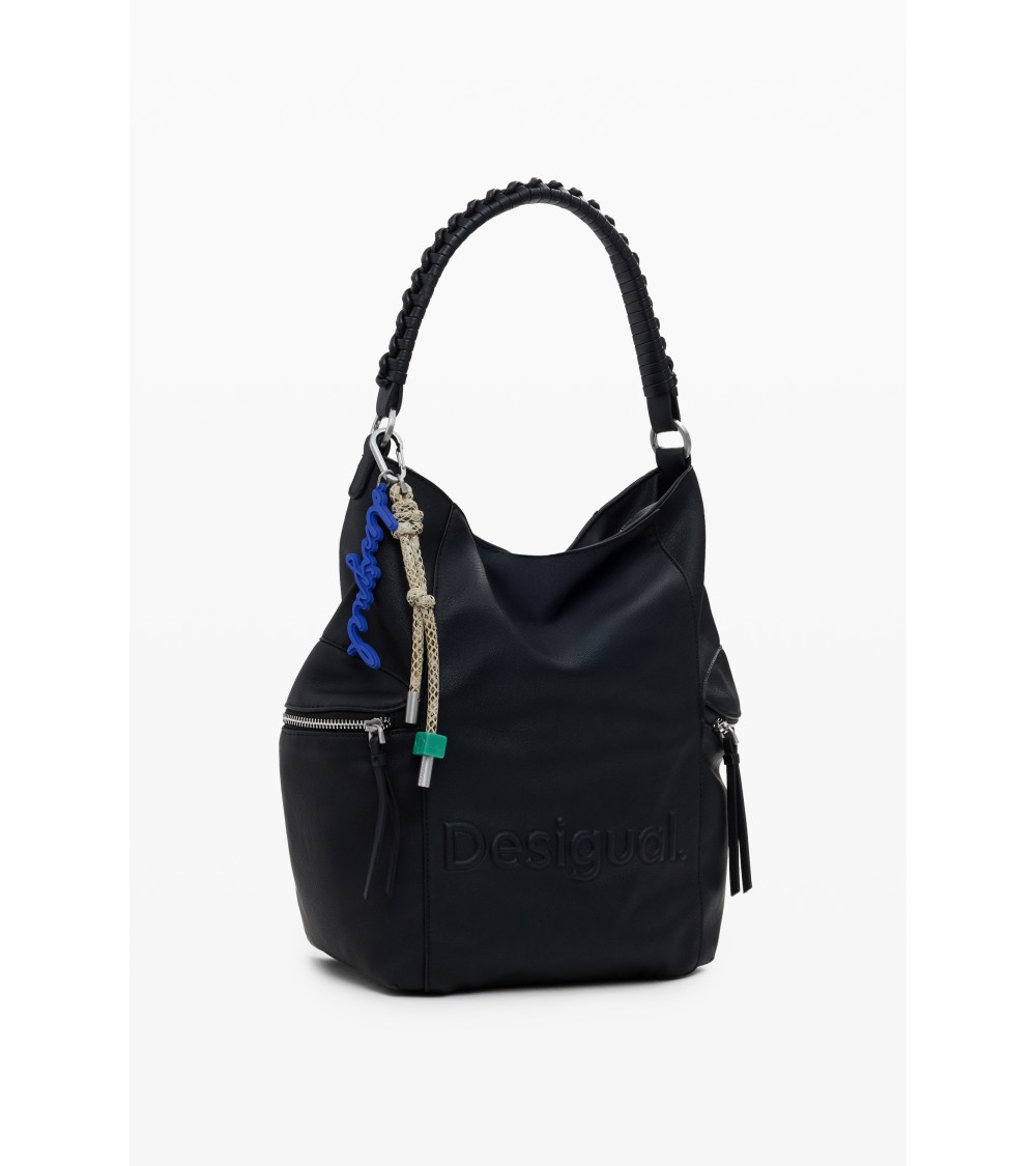 MOCHILA CONVERTIBLE A BOLSO HALF LOGO ARICA DESIGUAL
