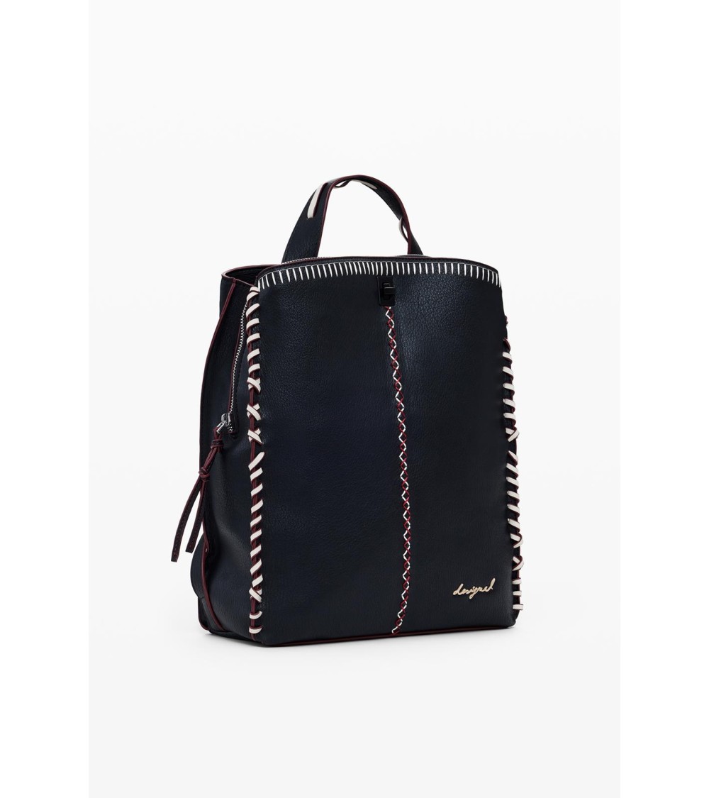 MOCHILA MANHATTAN CON PESPUNTES DE DESIGUAL