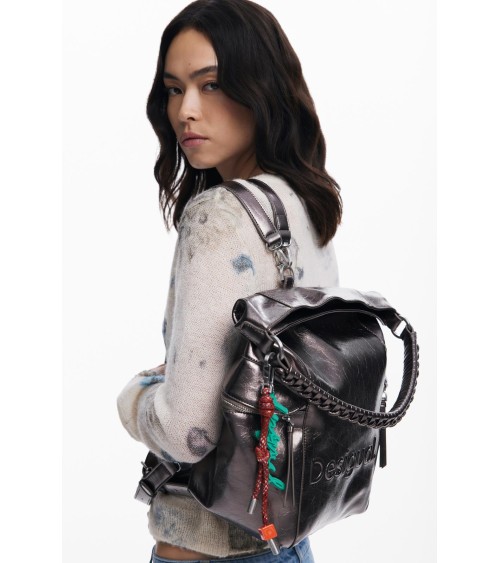 MOCHILA CONVERTIBLE A BOLSO HALF LOGO ARICA DESIGUAL