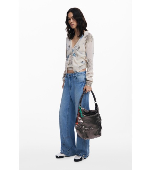 MOCHILA CONVERTIBLE A BOLSO HALF LOGO ARICA DESIGUAL