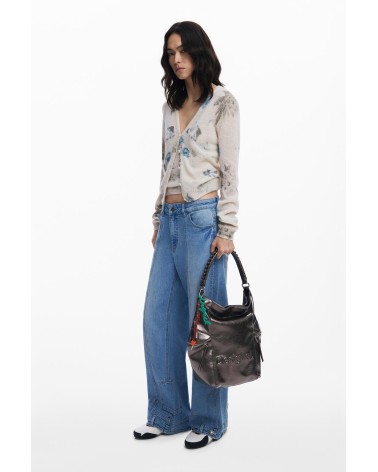 MOCHILA CONVERTIBLE A BOLSO HALF LOGO ARICA DESIGUAL