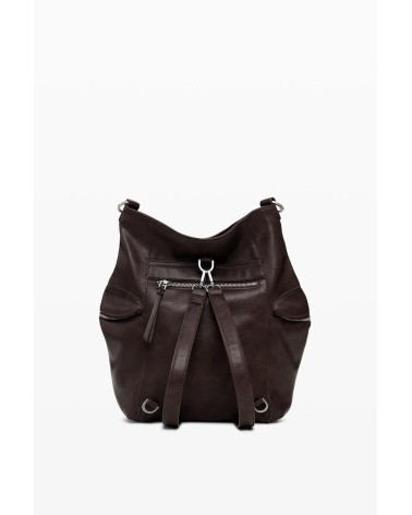 MOCHILA CONVERTIBLE A BOLSO HALF LOGO ARICA DESIGUAL