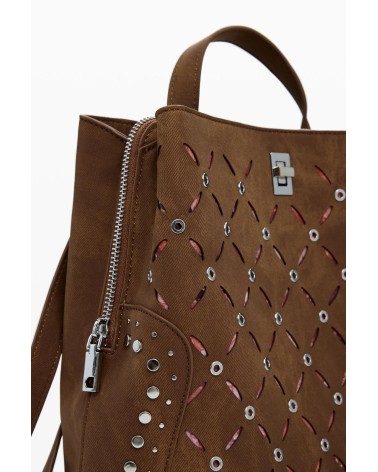 MOCHILA YANKEE METAL PATCH SUMY MINI DESIGUAL