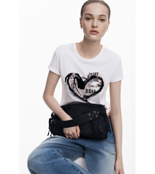 BOLSO ROMEO FLORAL BERGAMO DESIGUAL