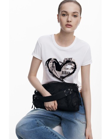 BOLSO ROMEO FLORAL BERGAMO DESIGUAL