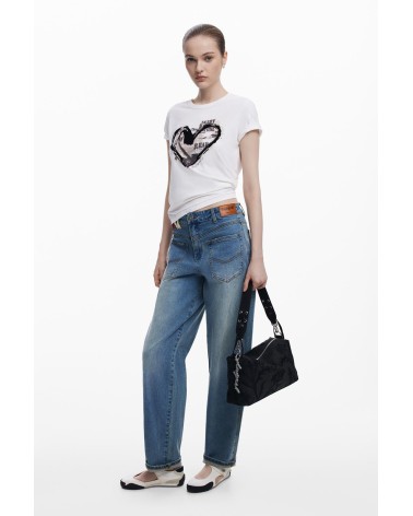 BOLSO ROMEO FLORAL BERGAMO DESIGUAL