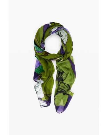 FULAR FLORES DISEÑO Mr. Christian Lacroix DESIGUAL