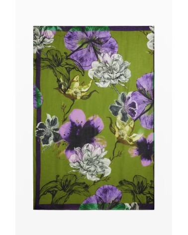 FULAR FLORES DISEÑO Mr. Christian Lacroix DESIGUAL