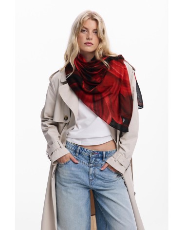 FULAR FLOWERINA DESIGUAL