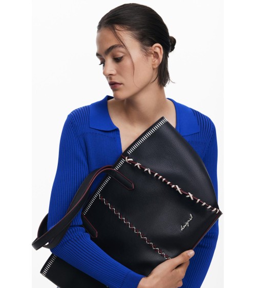 BOLSO SHOPPER MANHATTAN PESPUNTES GUIMAR DESIGUAL