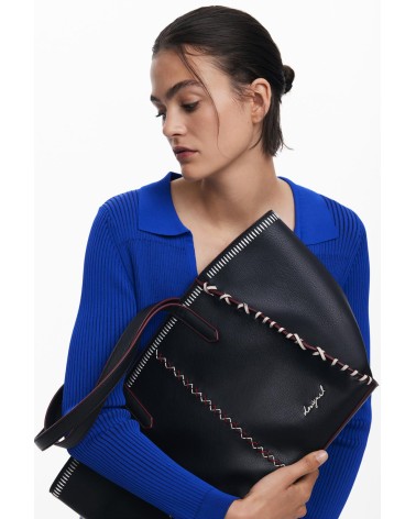 BOLSO SHOPPER MANHATTAN PESPUNTES GUIMAR DESIGUAL