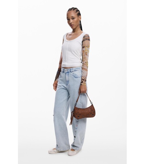 BOLSO EMBRO PATCH ALSACIA DESIGUAL