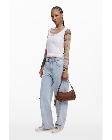 BOLSO EMBRO PATCH ALSACIA DESIGUAL