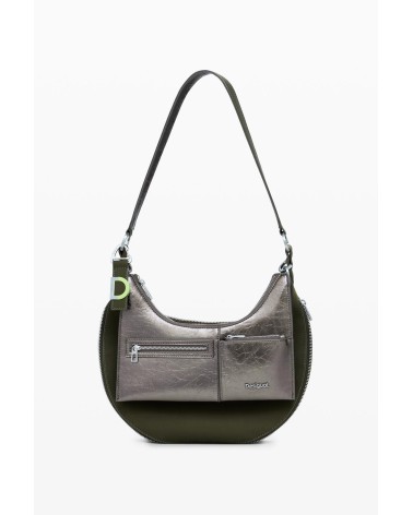 BOLSO 2 EN 1 DESMONTABLE DELTA LYRA OLIVE DESIGUAL