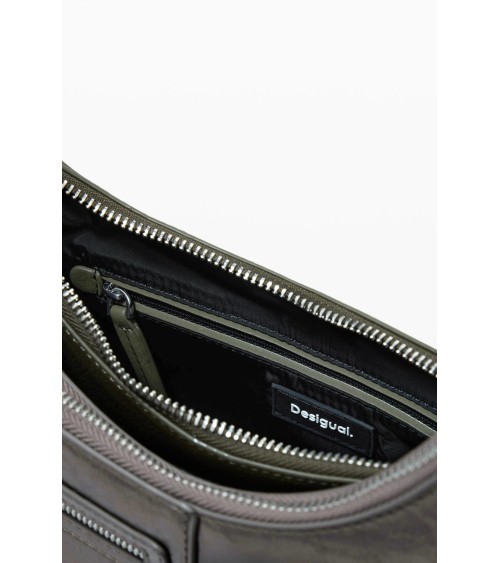 BOLSO 2 EN 1 DESMONTABLE DELTA LYRA OLIVE DESIGUAL