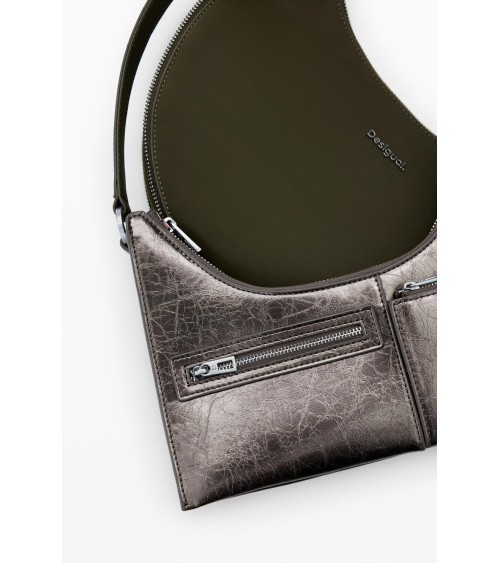 BOLSO 2 EN 1 DESMONTABLE DELTA LYRA OLIVE DESIGUAL