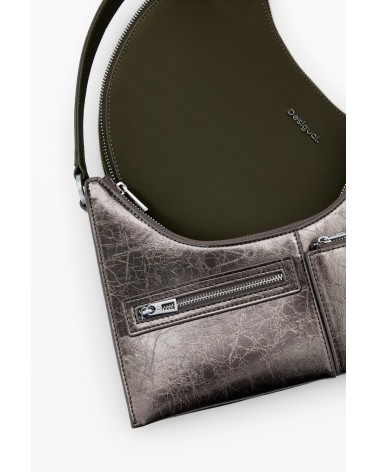 BOLSO 2 EN 1 DESMONTABLE DELTA LYRA OLIVE DESIGUAL