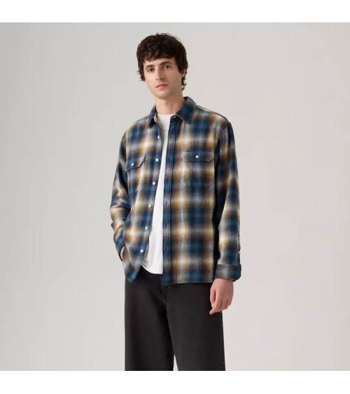 SOBRECAMISA WORKER DE FRANELA SUAVE LEVI´S
