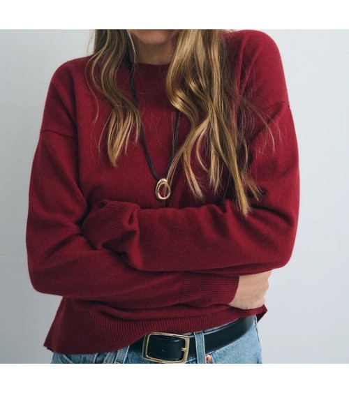 JERSEY COLLEGE DARK RED eseOese