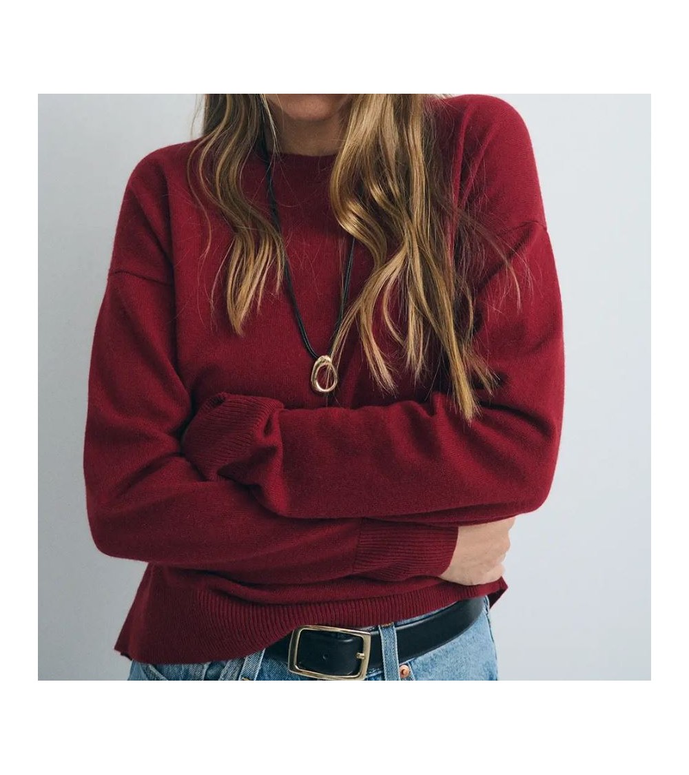 JERSEY COLLEGE DARK RED eseOese