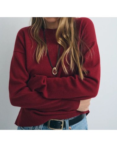 JERSEY COLLEGE DARK RED eseOese
