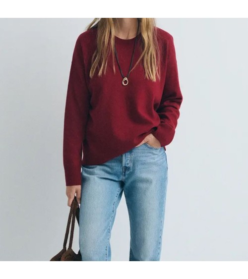 JERSEY COLLEGE DARK RED eseOese