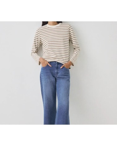 CAMISETA STRIPES ECRU-BEIGE DE eseOese